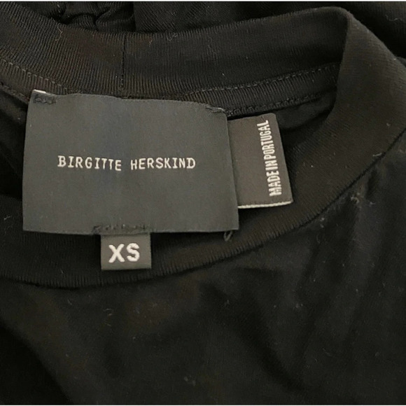 New Birgitte Herskind Gaga Open Back Top in Black size XS - Picture 5 of 7